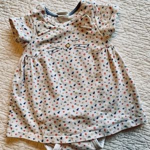 H&M kitty onesie dress